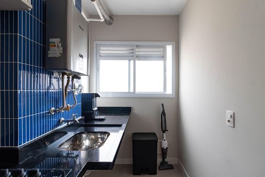 Área de Serviço de apartamento à venda com 2 quartos, 58m² em Água Branca, São Paulo
