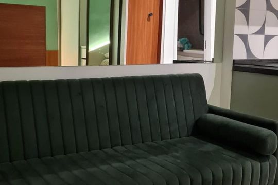 Sala/Quarto de apartamento à venda com 1 quarto, 33m² em Jardim das Acacias, São Paulo