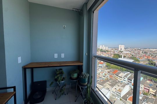 Varanda de apartamento à venda com 2 quartos, 49m² em Jardim Roberto, Osasco
