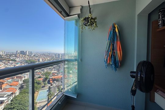 Varanda de apartamento à venda com 2 quartos, 49m² em Jardim Roberto, Osasco