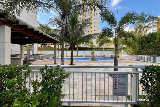 Área comum - Piscina de apartamento para alugar com 2 quartos, 69m² em Jardim Nova Europa, Campinas
