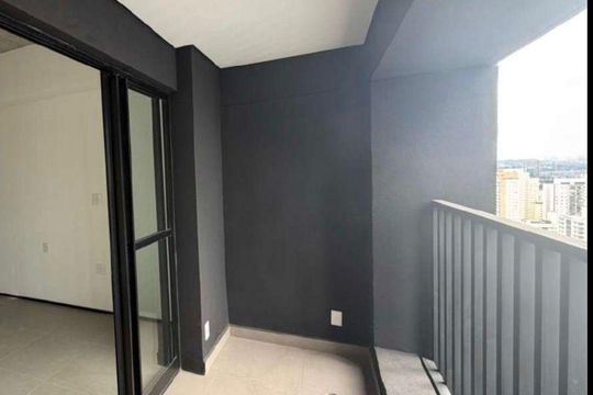 Varanda de apartamento para alugar com 1 quarto, 25m² em Brooklin, São Paulo
