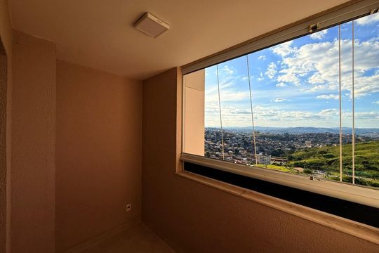 Varanda da Sala de apartamento à venda com 2 quartos, 60m² em Nova Vista, Belo Horizonte