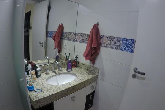 BANHEIRO 1 de apartamento para alugar com 3 quartos, 172m² em Recreio dos Bandeirantes, Rio de Janeiro