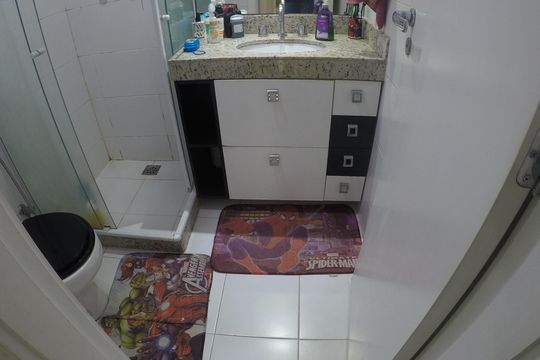 BANHEIRO 1 de apartamento para alugar com 3 quartos, 172m² em Recreio dos Bandeirantes, Rio de Janeiro
