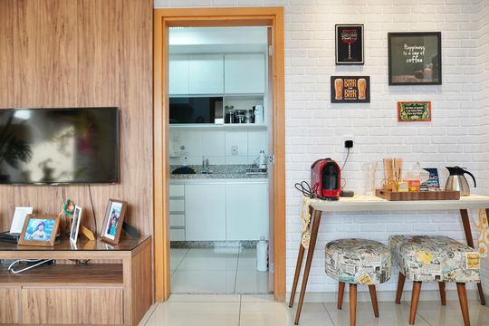 Sala  de apartamento à venda com 3 quartos, 80m² em Santa Ines, Belo Horizonte