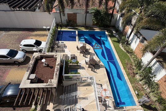 Sala - Varanda de apartamento para alugar com 3 quartos, 94m² em Freguesia (jacarepaguá), Rio de Janeiro