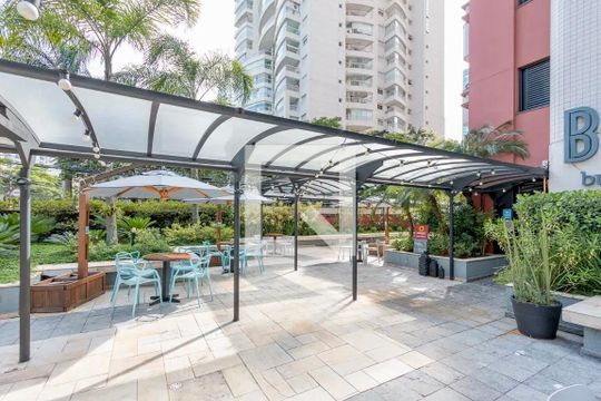 Área comum de apartamento à venda com 2 quartos, 44m² em Cidade Monções, São Paulo