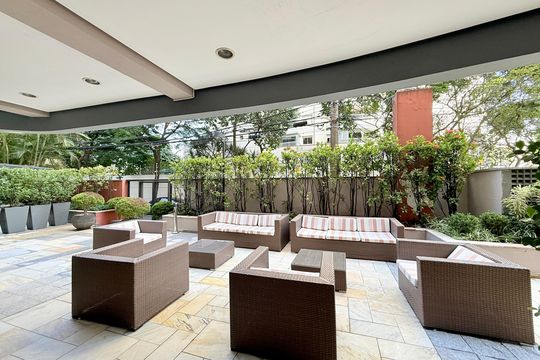 Área comum de apartamento à venda com 2 quartos, 44m² em Cidade Monções, São Paulo