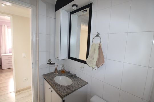 Banheiro 2 de apartamento à venda com 3 quartos, 89m² em Chora Menino, São Paulo