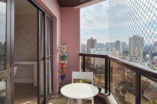 Varanda da Sala de apartamento à venda com 4 quartos, 150m² em Centro, São Bernardo do Campo