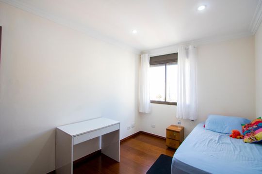 Quarto 3 de apartamento à venda com 4 quartos, 139m² em Jardim Bela Vista, Santo André