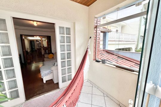 Varanda da Sala de casa à venda com 3 quartos, 250m² em Jardim São Paulo, São Paulo