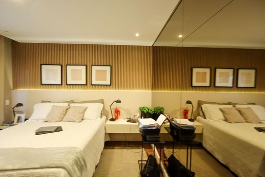 Suíte 1 de apartamento à venda com 3 quartos, 225m² em Cidade Monções, São Paulo