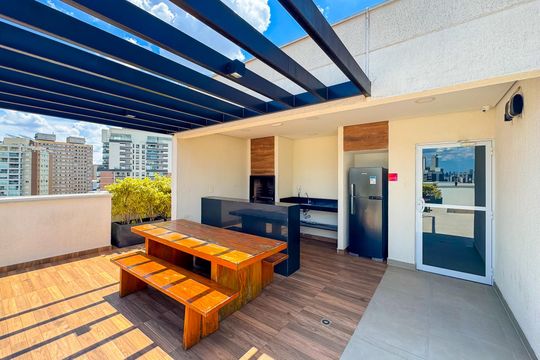 Churrasqueira de kitnet/studio para alugar com 1 quarto, 36m² em Vila Mariana, São Paulo