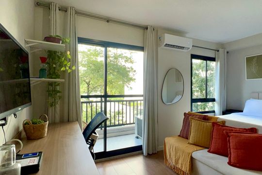 Sala de kitnet/studio para alugar com 1 quarto, 27m² em Pinheiros, São Paulo