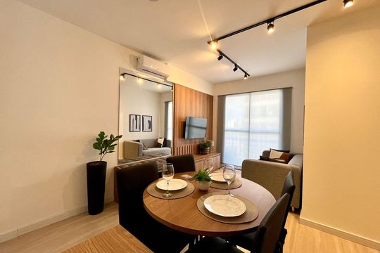 Sala de apartamento à venda com 2 quartos, 56m² em Conceicao, Campinas
