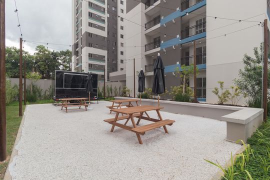Área comum de apartamento para alugar com 2 quartos, 40m² em Mooca, São Paulo