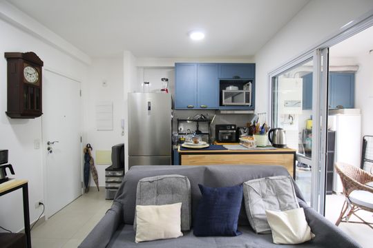 Sala de apartamento à venda com 1 quarto, 39m² em Vila Suzana, São Paulo