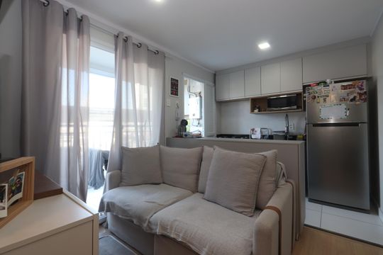 Sala de apartamento à venda com 2 quartos, 45m² em Vila Prudente, São Paulo
