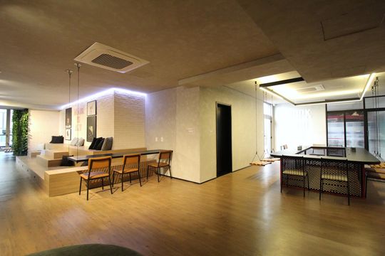 Área Comum - Coworking de kitnet/studio à venda com 1 quarto, 27m² em Indianópolis, São Paulo