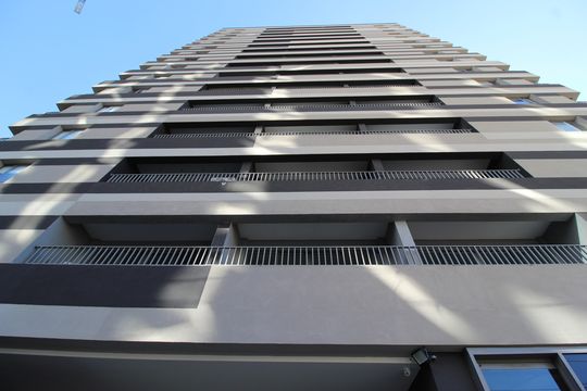 Fachada do Prédio de kitnet/studio à venda com 1 quarto, 27m² em Indianópolis, São Paulo