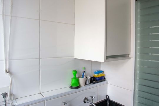 Área de Serviço de apartamento à venda com 3 quartos, 65m² em Jardim Melo, Diadema