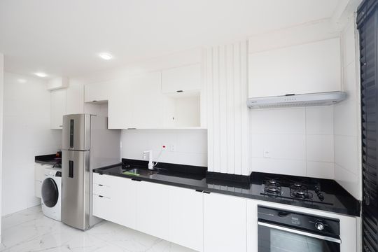 Cozinha de apartamento para alugar com 2 quartos, 47m² em Vila Maria Alta, São Paulo
