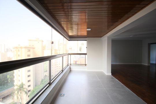 Sala de apartamento à venda com 3 quartos, 195m² em Jardim Monte Kemel, São Paulo