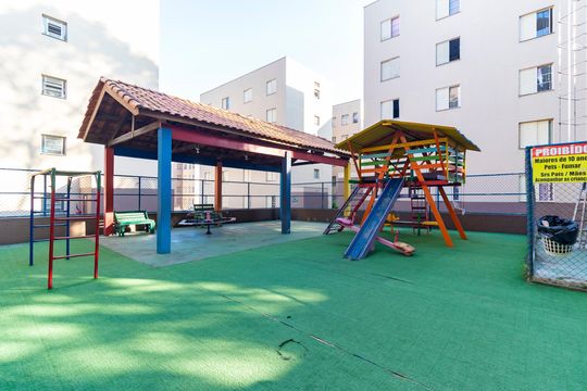 Área comum - Playground de apartamento à venda com 2 quartos, 48m² em Conjunto Residencial José Bonifácio, São Paulo