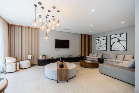 Salão de Festas de apartamento à venda com 2 quartos, 56m² em Vila Anglo Brasileira, São Paulo
