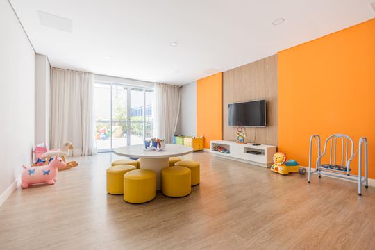 Brinquedoteca de apartamento à venda com 2 quartos, 56m² em Vila Anglo Brasileira, São Paulo