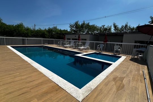 Área comum de apartamento para alugar com 1 quarto, 39m² em Recreio dos Bandeirantes, Rio de Janeiro