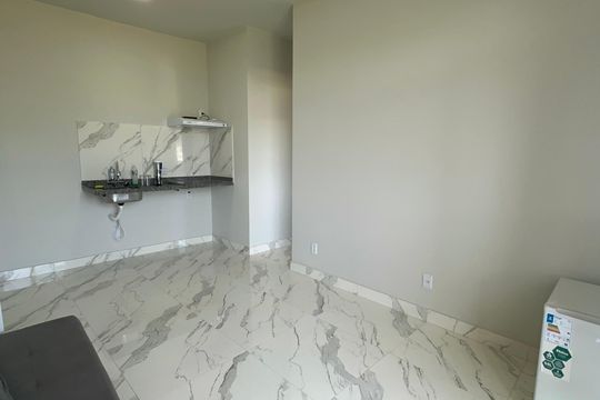 Sala de apartamento para alugar com 1 quarto, 39m² em Recreio dos Bandeirantes, Rio de Janeiro