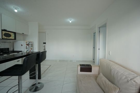 Sala de apartamento para alugar com 1 quarto, 35m² em Liberdade, São Paulo
