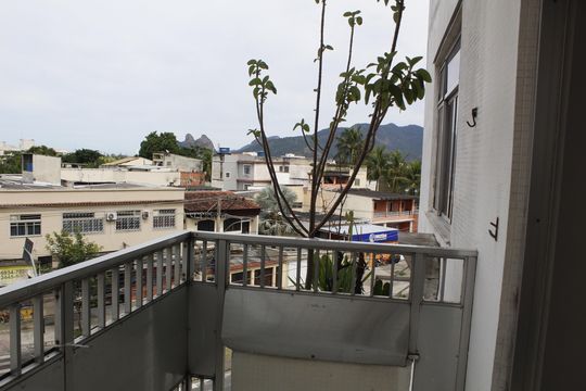 Varanda da Sala de apartamento à venda com 2 quartos, 82m² em Jacarepaguá, Rio de Janeiro