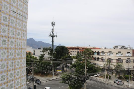 Vista da Sacada de apartamento à venda com 2 quartos, 82m² em Jacarepaguá, Rio de Janeiro