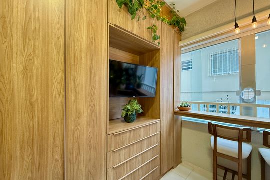 Quarto  de apartamento à venda com 1 quarto, 18m² em Jardim Aeroporto, São Paulo