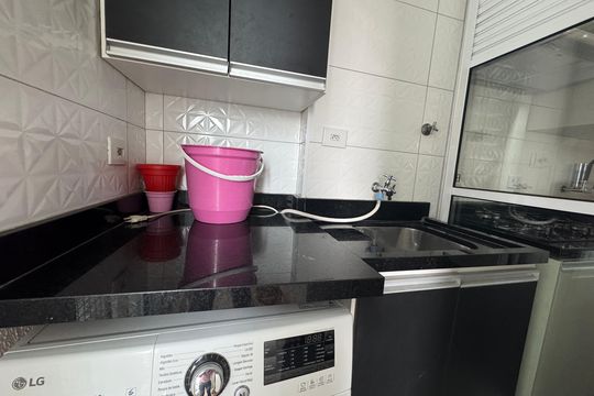 Área de Serviço de apartamento à venda com 1 quarto, 35m² em Jaguaribe, Osasco