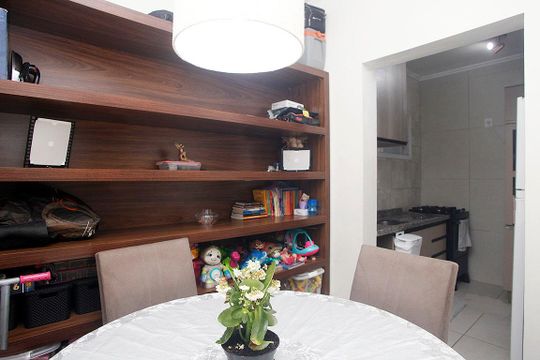 Sala de Jantar de apartamento à venda com 1 quarto, 41m² em Menino Deus, Porto Alegre