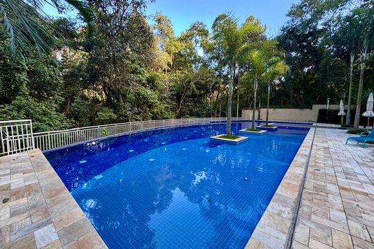Área comum - Piscina de casa para alugar com 2 quartos, 110m² em Chácara Pavoeiro, Cotia