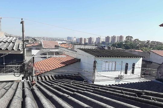 Vista do Quarto 1 de casa para alugar com 2 quartos, 60m² em Metalúrgicos, Osasco