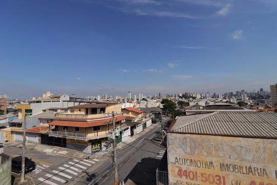 Vista do Quintal de apartamento à venda com 2 quartos, 98m² em Jardim Santo Antônio, Santo André