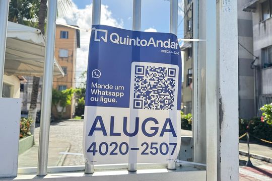 Placa de apartamento para alugar com 2 quartos, 44m² em Jardim das Margaridas, Salvador