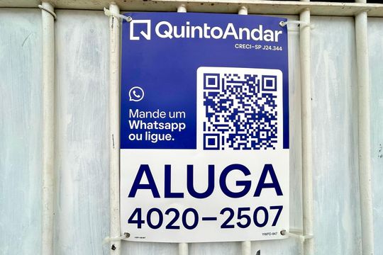 Placa Aproximada  de casa para alugar com 1 quarto, 60m² em Parque Continental I, Guarulhos