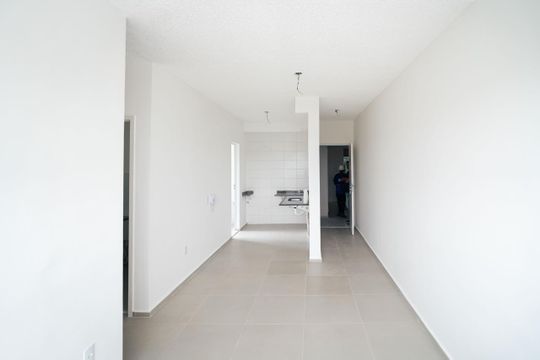 Cozinha de apartamento para alugar com 3 quartos, 64m² em Palmeiras, Belo Horizonte