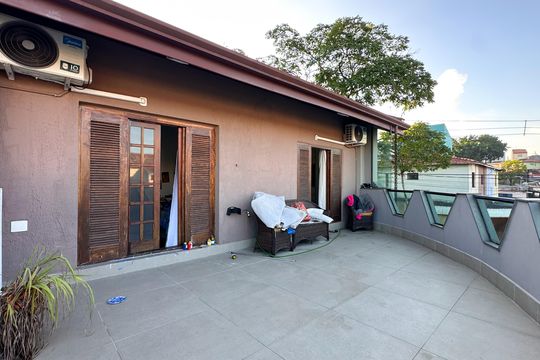 Sacada da Suíte 1 e Quarto de casa à venda com 4 quartos, 252m² em Assunção, São Bernardo do Campo