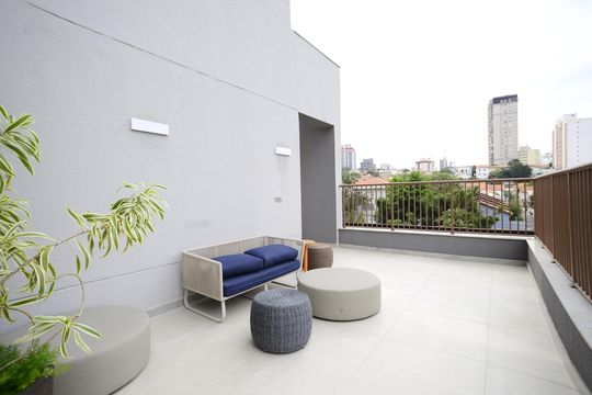 Área comum de apartamento para alugar com 1 quarto, 25m² em Vila Mariana, São Paulo