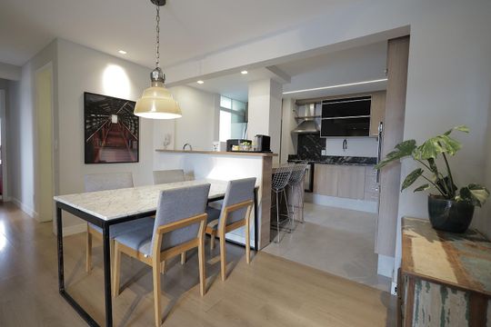 Sala de Jantar de apartamento à venda com 3 quartos, 89m² em Jardim, Santo André
