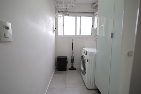 Área de Serviço de apartamento à venda com 3 quartos, 89m² em Jardim, Santo André